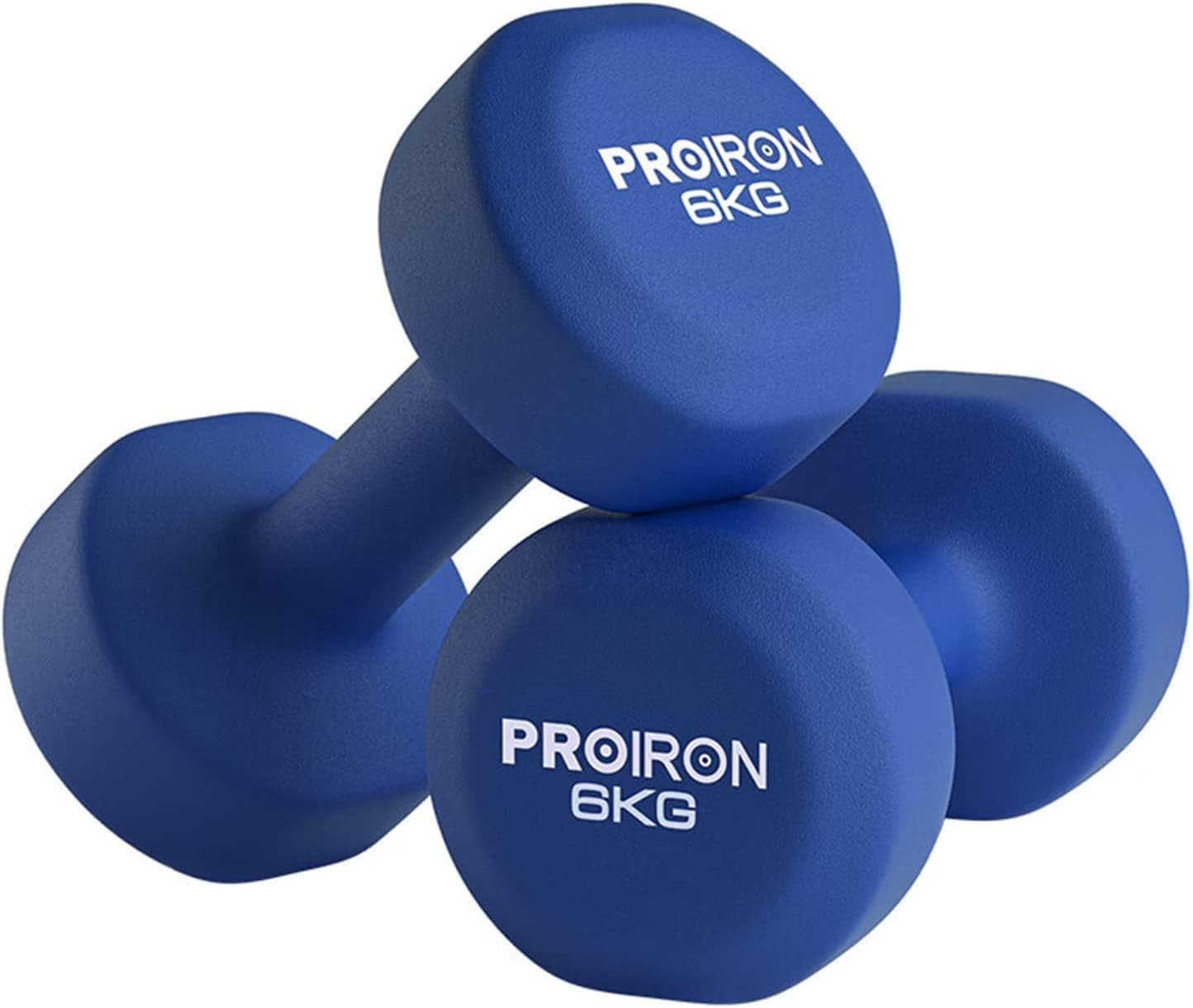 PROIRON Neopren-Hanteln - Hantelset für Frauen