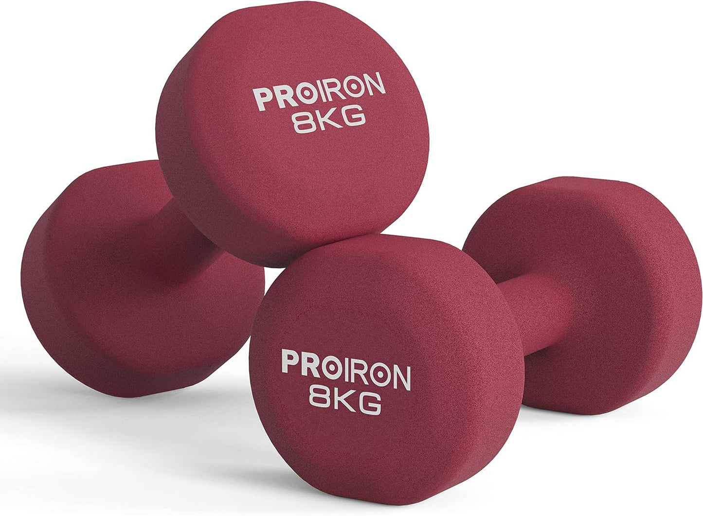 PROIRON Neopren-Hanteln - Hantelset für Frauen
