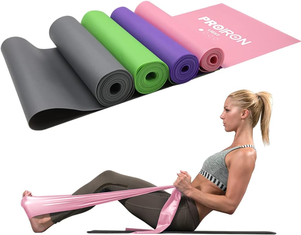 PROIRON Fitness Bänder für Gymnastik, Sport, Yoga, Dehnen und Muskelübungen