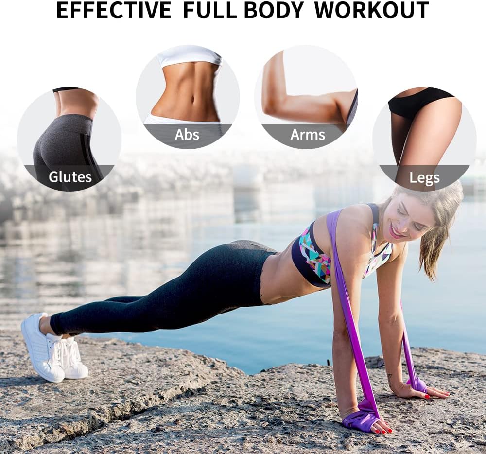 PROIRON Fitness Bänder für Gymnastik, Sport, Yoga, Dehnen und Muskelübungen