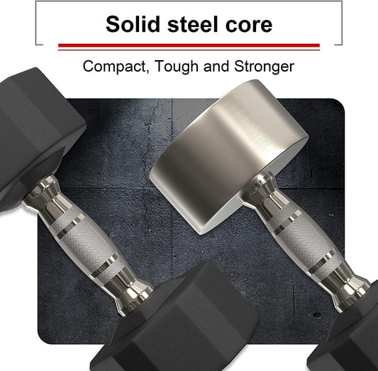 PROIRON Hexagon Hanteln - Dein tägliches Krafttraining (3-24 kg)