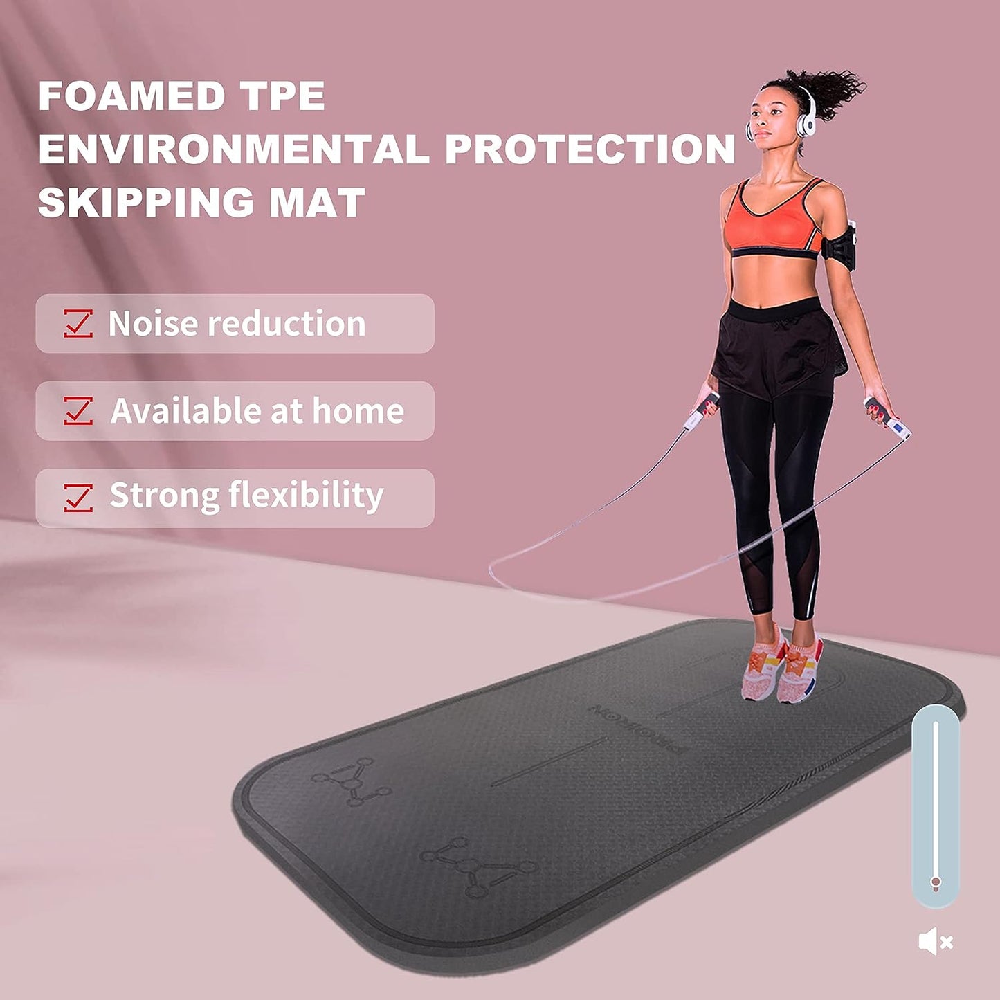 PROIRON Premium Sprungmatte: Deine stoßdämpfende Fitnessmatte!
