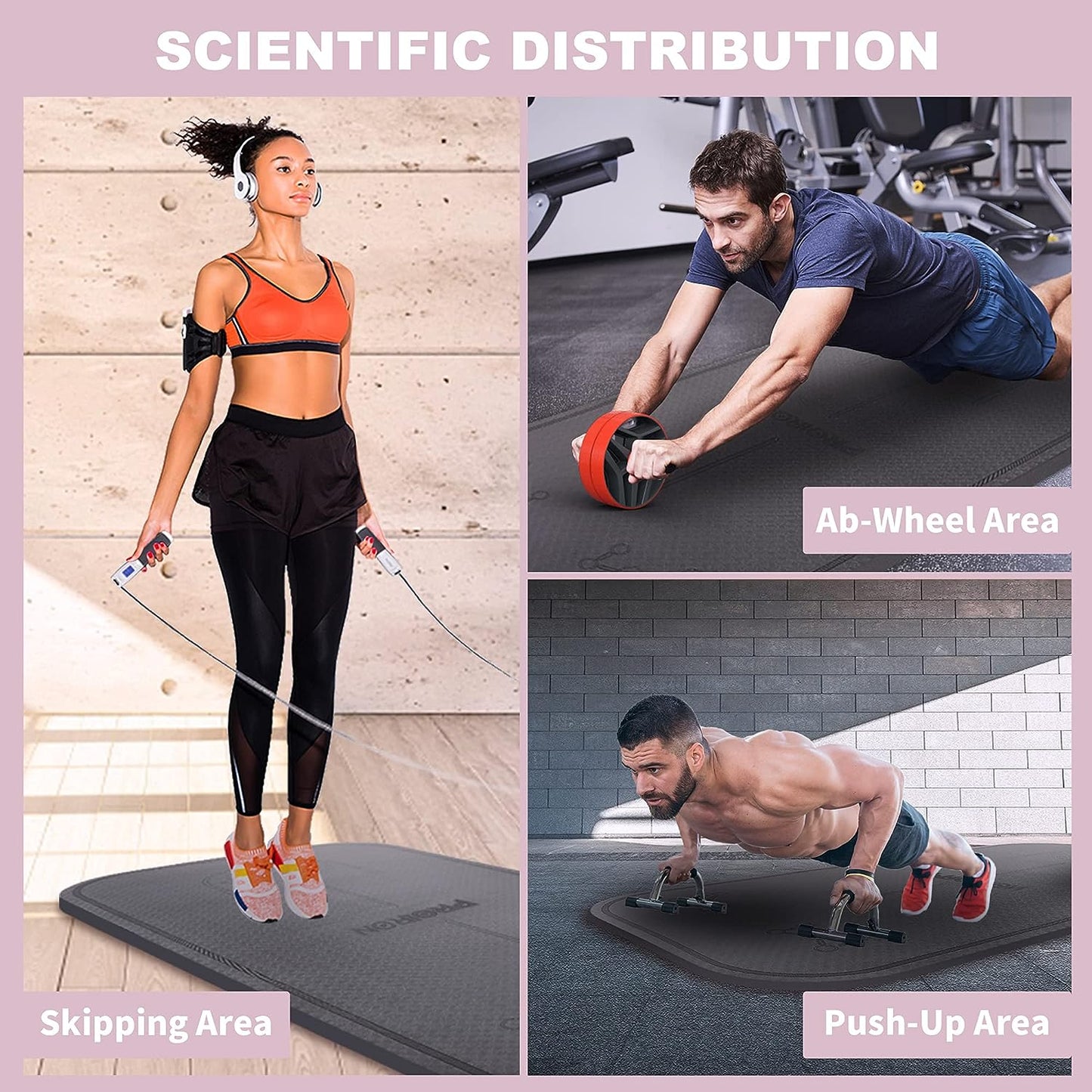 PROIRON Premium Sprungmatte: Deine stoßdämpfende Fitnessmatte!