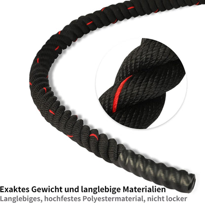 PROIRON 9M /12M Kampfseile für Fitnesstraining