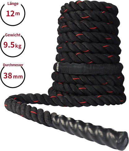 PROIRON 9M /12M Kampfseile für Fitnesstraining