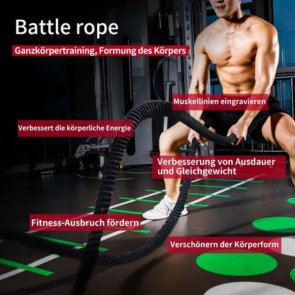PROIRON 9M /12M Kampfseile für Fitnesstraining
