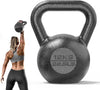 PROIRON Kettlebell Gusseisen, Gewichtsstufen 4-24 kg - Schwarze Kettlebells