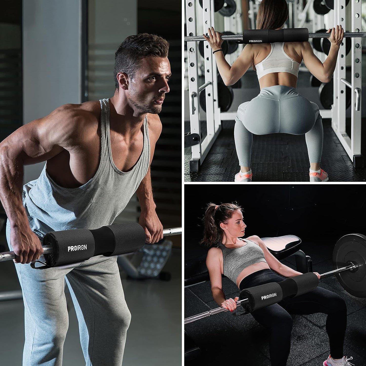 PROIRON Langhantel Polster, Extra Dick - Barbell Pad Nackenschutz für Krafttraining