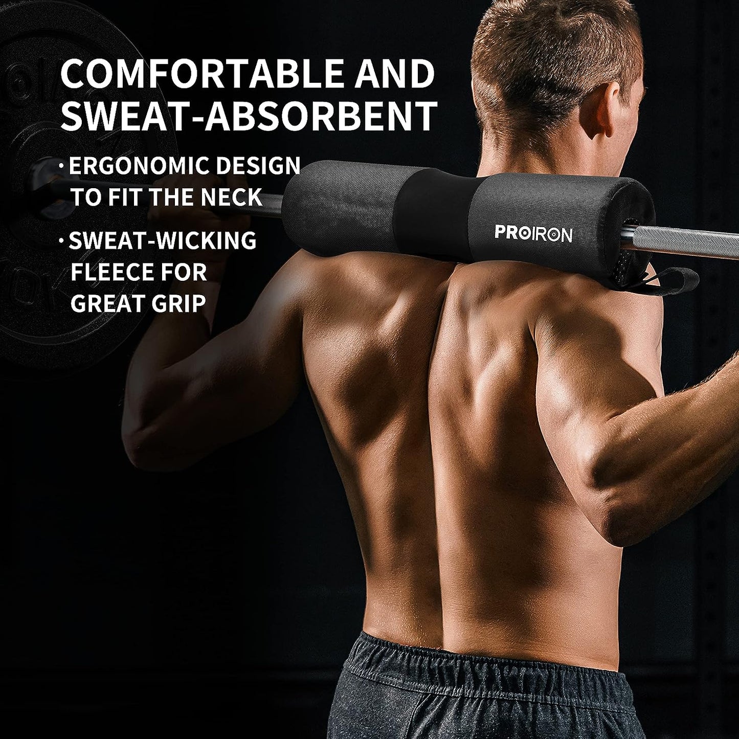 PROIRON Langhantel Polster, Extra Dick - Barbell Pad Nackenschutz für Krafttraining