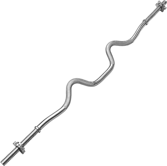PROIRON SZ Curlstange Länge 120cm, Ø 25mm verchromt & gerändelt