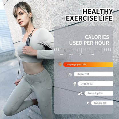 PROIRON Springseil Speed Rope 3M - Für Fitness, Ausdauer und Gewichtsabnahme