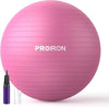 PROIRON Gymnastikball - Robuster Fitnessball mit Luftpumpe