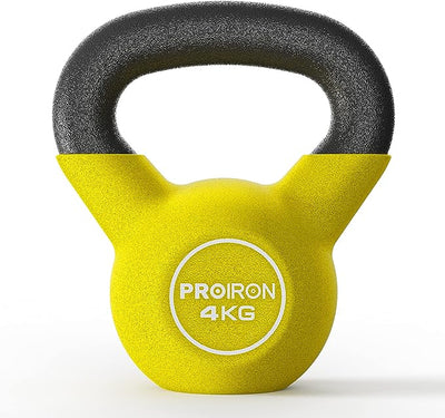 PROIRON Neopren Kettlebell, 4-16 kg | Bodenschonend