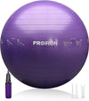 PROIRON Gymnastikball - Robuster Fitnessball mit Luftpumpe