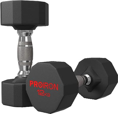 PROIRON Hexagon Hanteln - Dein tägliches Krafttraining (3-24 kg)